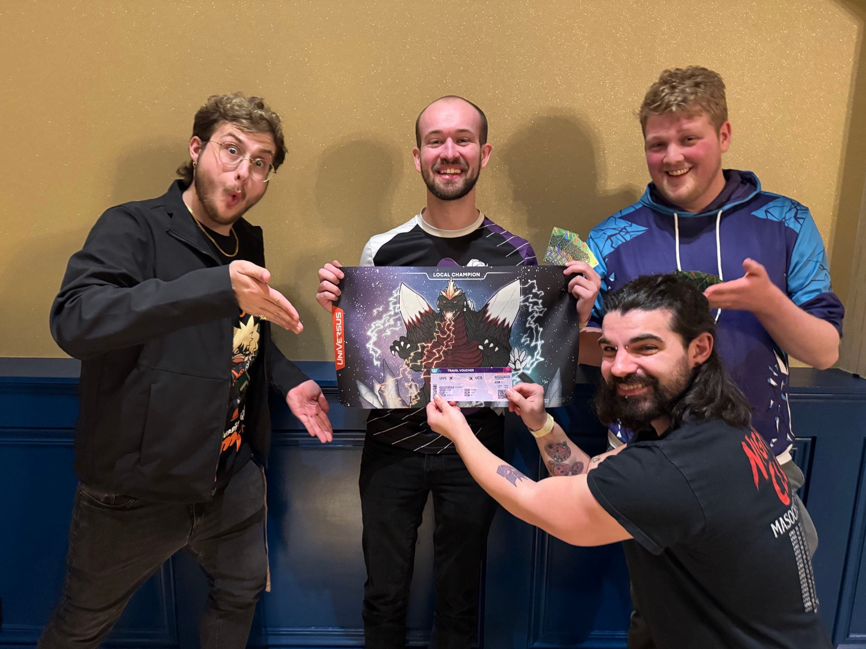 Trading card games in action